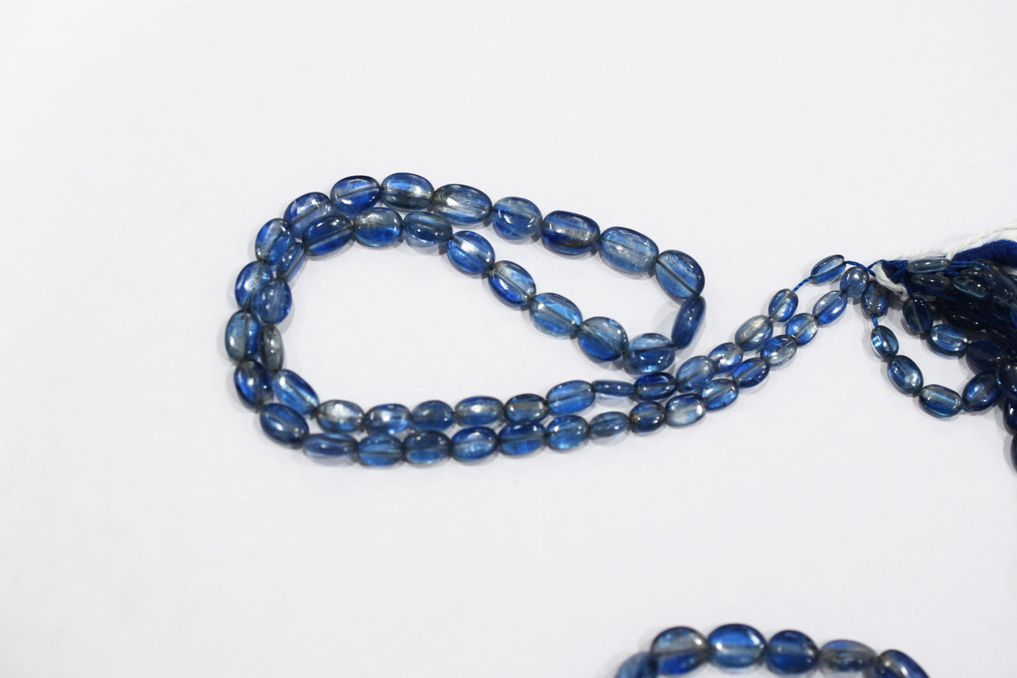 Himalayan Kyanite Smooth Oval Nuggets Shape Beads , Sold By Strand , 4x6 - 8x11 mm , 16 Inches ,  17958