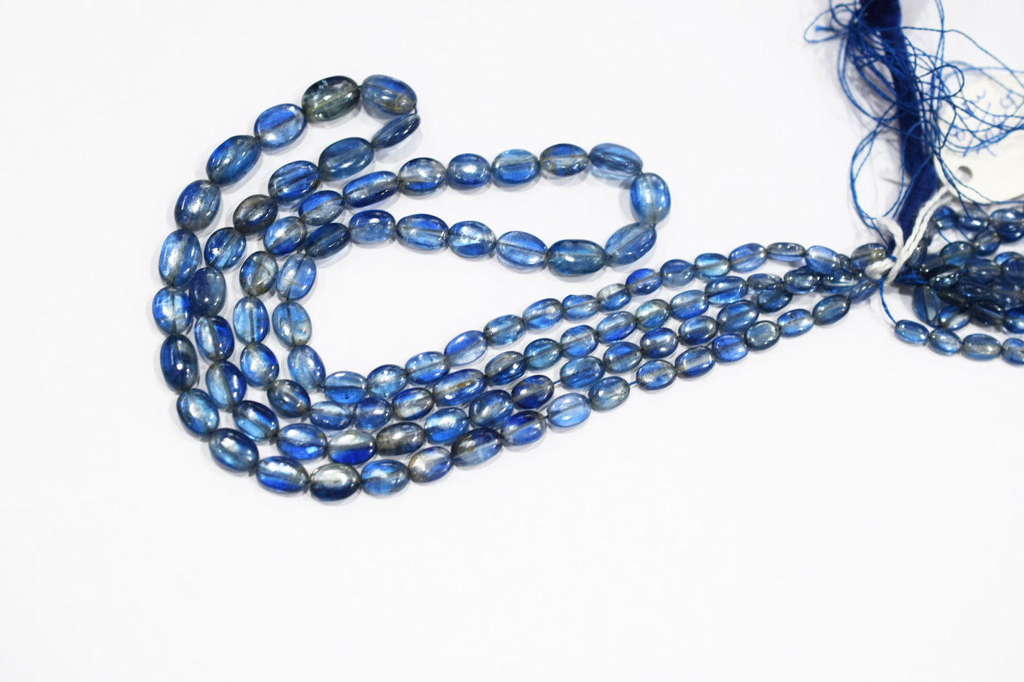 Himalayan Kyanite Smooth Oval Nuggets Shape Beads , Sold By Strand , 4x6 - 8x11 mm , 16 Inches ,  17958