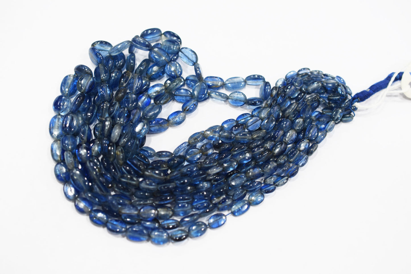 Himalayan Kyanite Smooth Oval Nuggets Shape Beads , Sold By Strand , 4x6 - 8x11 mm , 16 Inches ,  17958