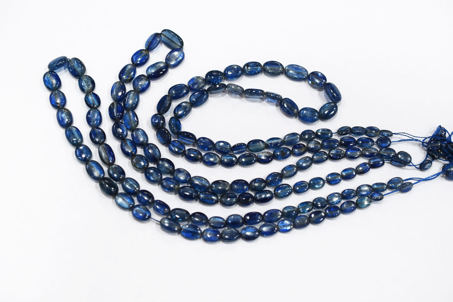 Himalayan Kyanite Smooth Oval Nuggets Shape Beads , Sold By Strand ,  5x6 - 8x12 mm , 16 Inches ,  17959