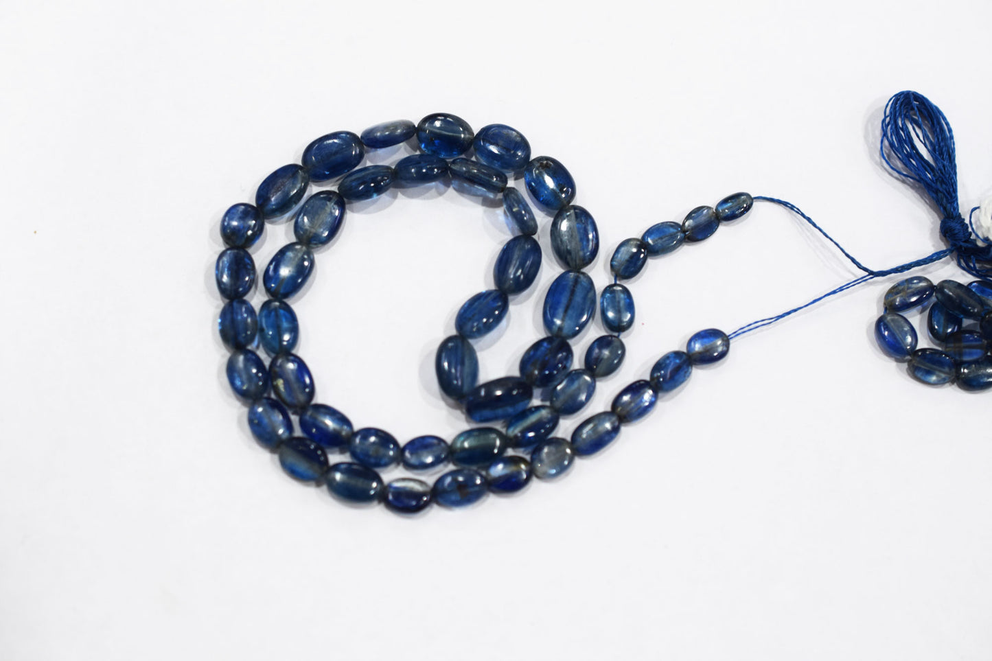 Himalayan Kyanite Smooth Oval Nuggets Shape Beads , Sold By Strand ,  5x6 - 8x12 mm , 16 Inches ,  17959