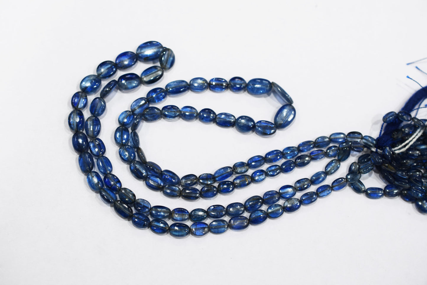 Himalayan Kyanite Smooth Oval Nuggets Shape Beads , Sold By Strand , 4.50x5.50 - 9x12 mm , 16" ,  17960