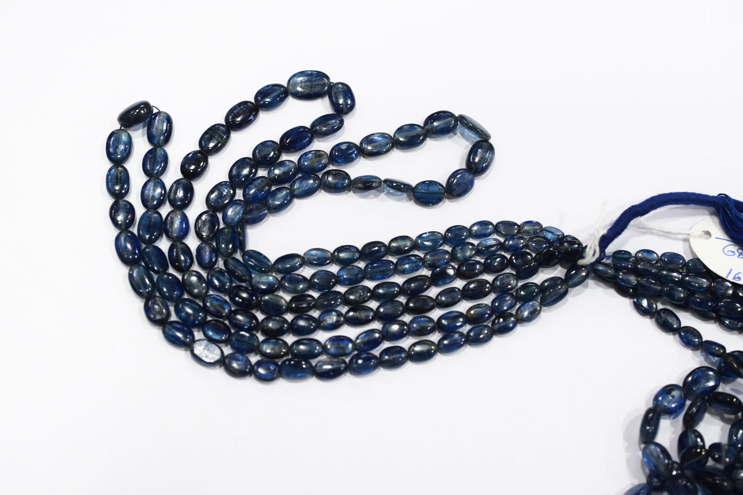 Himalayan Kyanite Smooth Oval Nuggets Shape Beads , Sold By Strand ,  5x7 - 9x11 mm , 16 Inches ,  17961