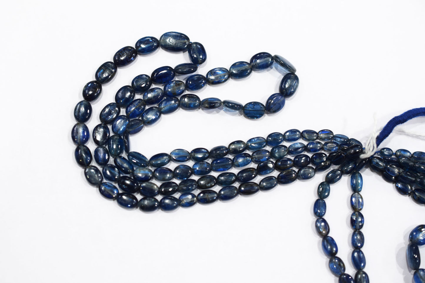 Himalayan Kyanite Smooth Oval Nuggets Shape Beads , Sold By Strand ,  5x7 - 9x11 mm , 16 Inches ,  17961