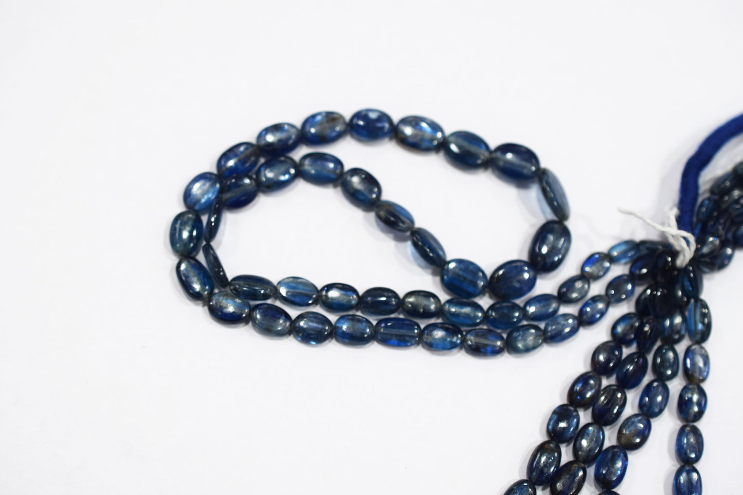 Himalayan Kyanite Smooth Oval Nuggets Shape Beads , Sold By Strand ,  5x7 - 9x11 mm , 16 Inches ,  17961