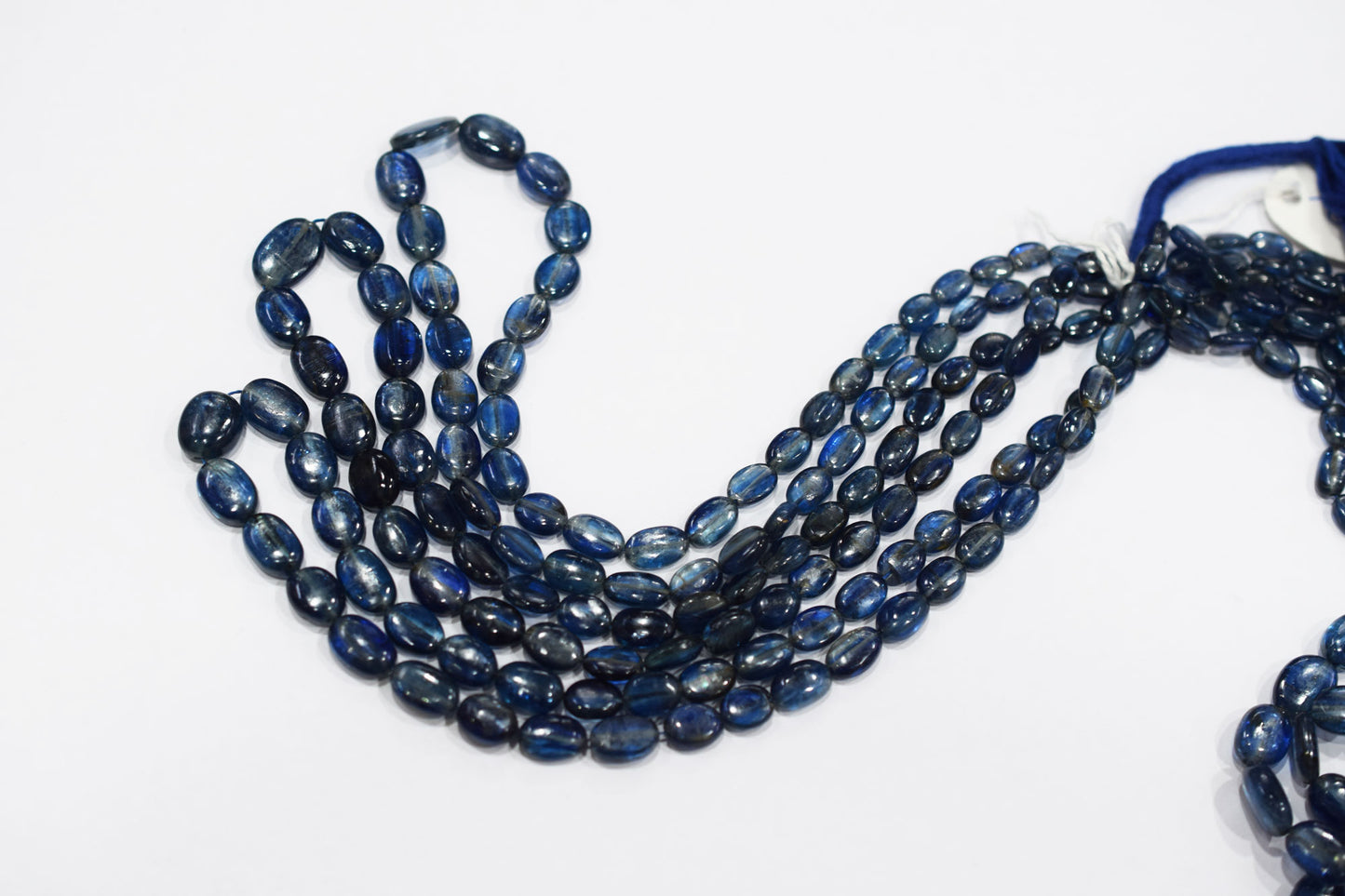 Himalayan Kyanite Smooth Oval Nuggets Shape Beads , Sold By Strand ,  5x7 - 9x11 mm , 16 Inches ,  17961