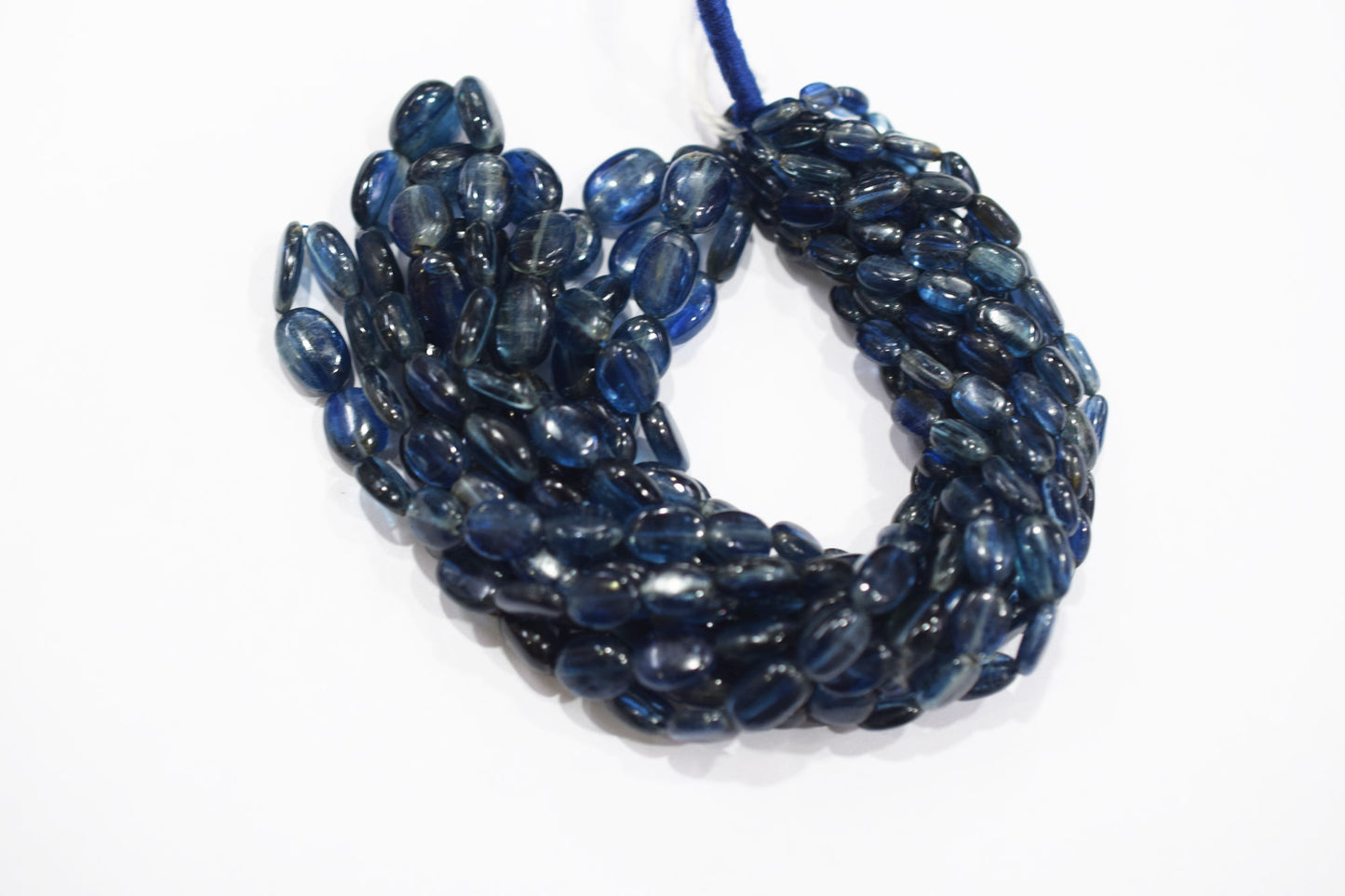 Himalayan Kyanite Smooth Oval Nuggets Shape Beads , Sold By Strand ,  5x7 - 9x11 mm , 16 Inches ,  17961