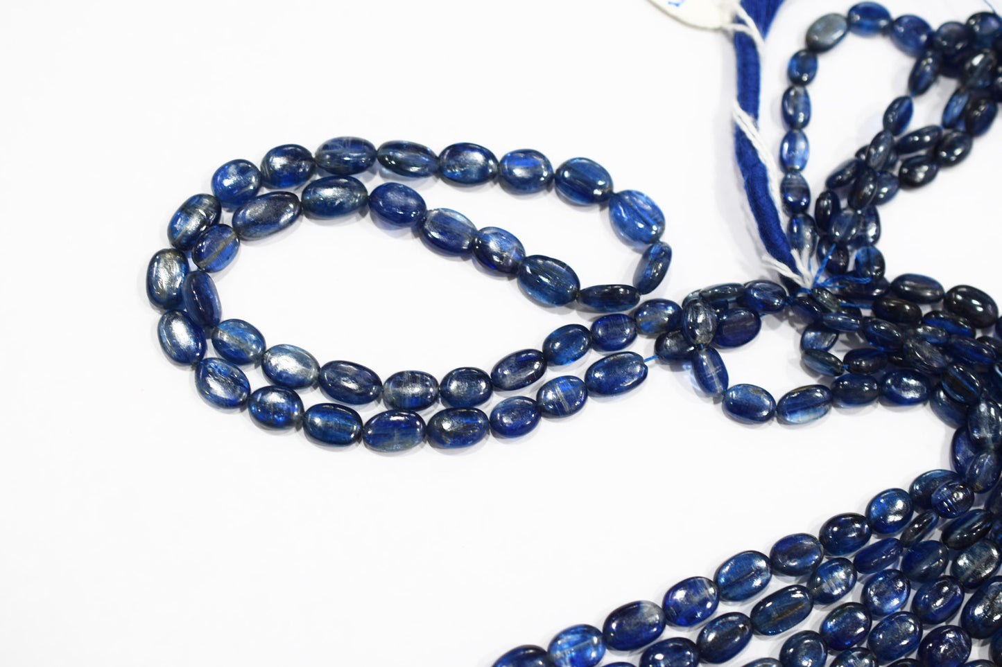 Himalayan Kyanite Smooth Oval Nuggets Shape Beads , Sold By Strand ,  5x7 - 8x11 mm , 16 Inches ,  17962