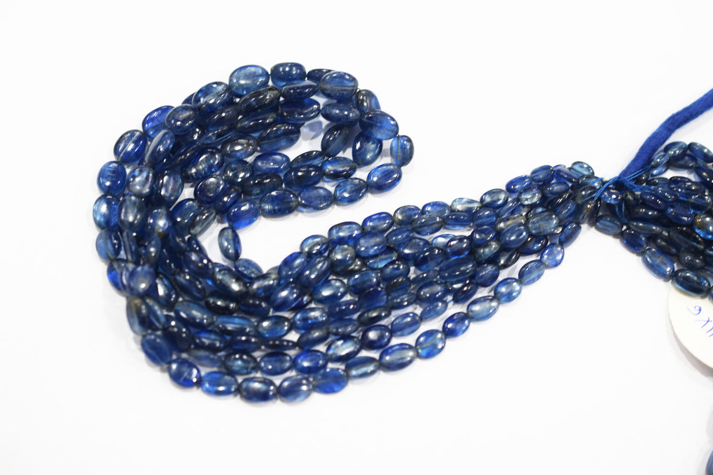 Himalayan Kyanite Smooth Oval Nuggets Shape Beads , Sold By Strand , 4.50x5.50 - 9x11 mm , 16" ,  17963