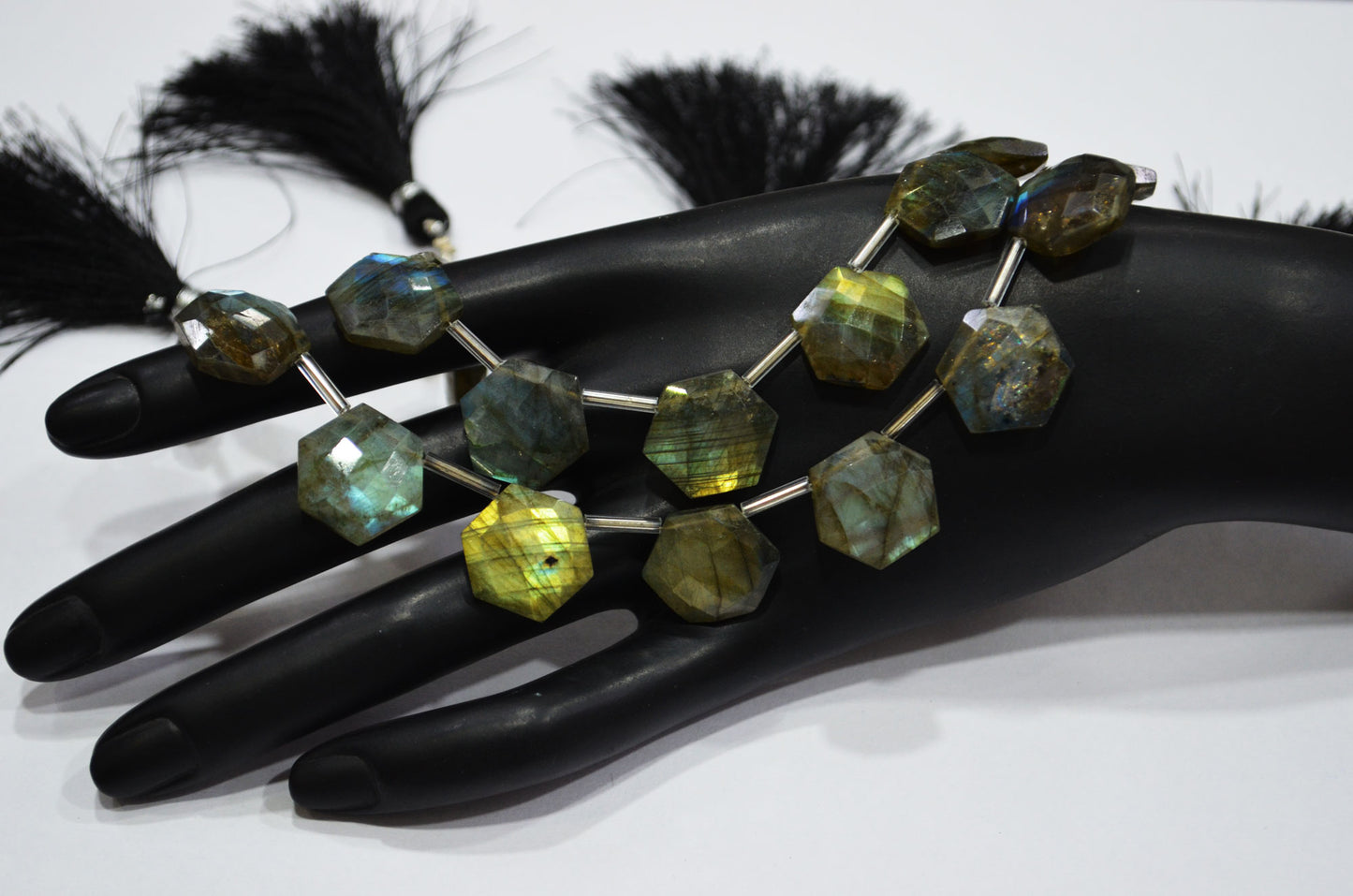 11 Pieces In A Strand Labradorite Octagon Shape Beads , Sold By Strand , 15x15 mm , 19329