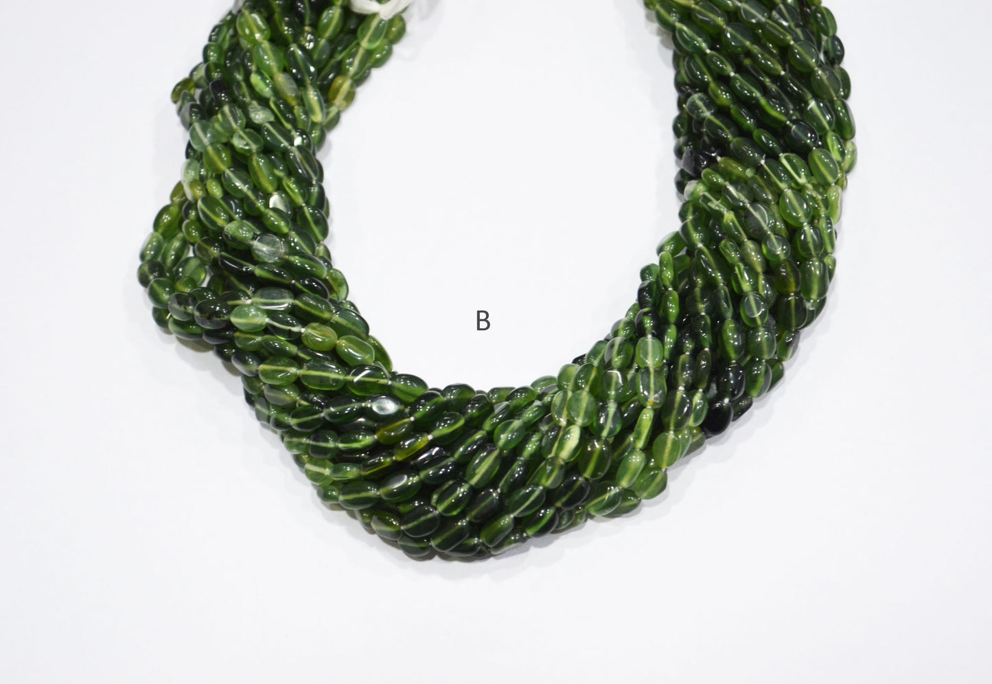 Russian Serpentine Oval Nuggets Shape Beads , Sold By Strand , 13.50 Inches , 4.50x5 - 5x8 mm , 19708
