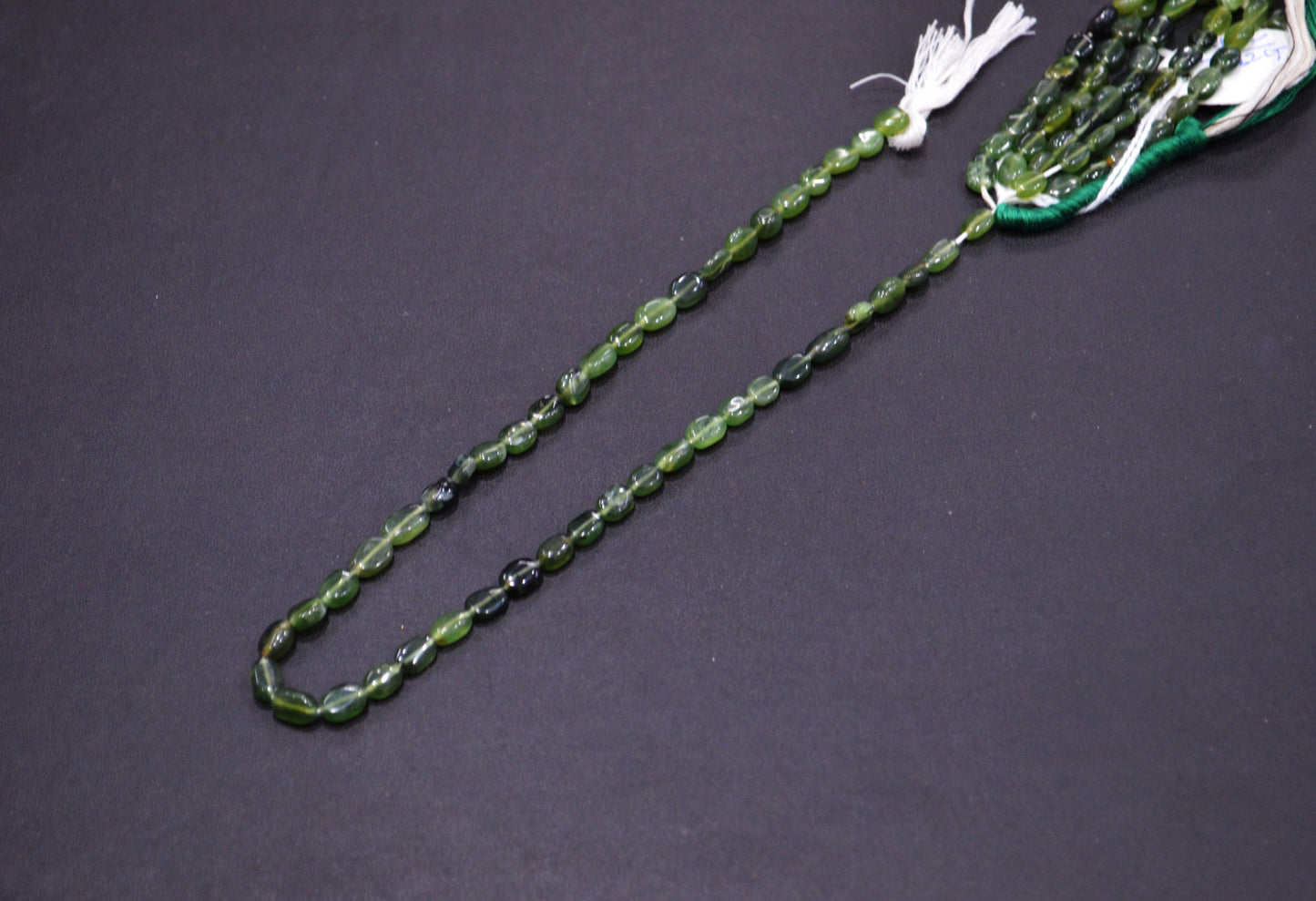 Russian Serpentine Oval Nuggets Shape Beads , Sold By Strand , 13.50 Inches , 5.50x7-6x11 mm , 19710