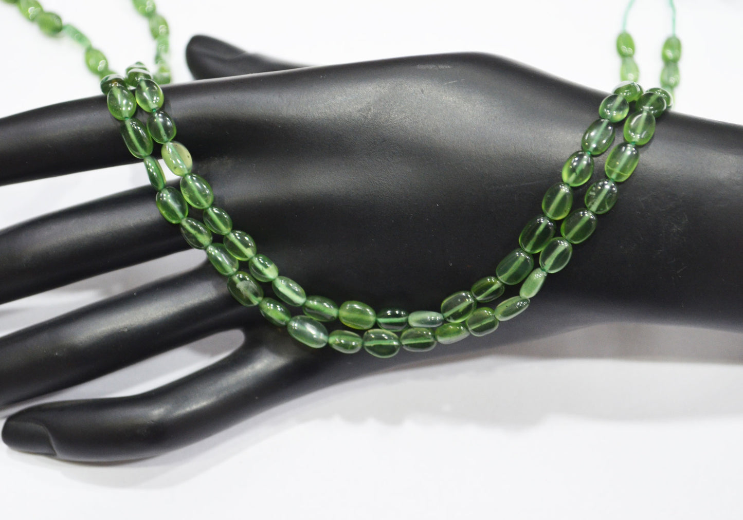 Russian Serpentine Oval Nuggets Shape Beads , Sold By Strand , 13.50 Inches , 4x6-5x7 mm , 19711