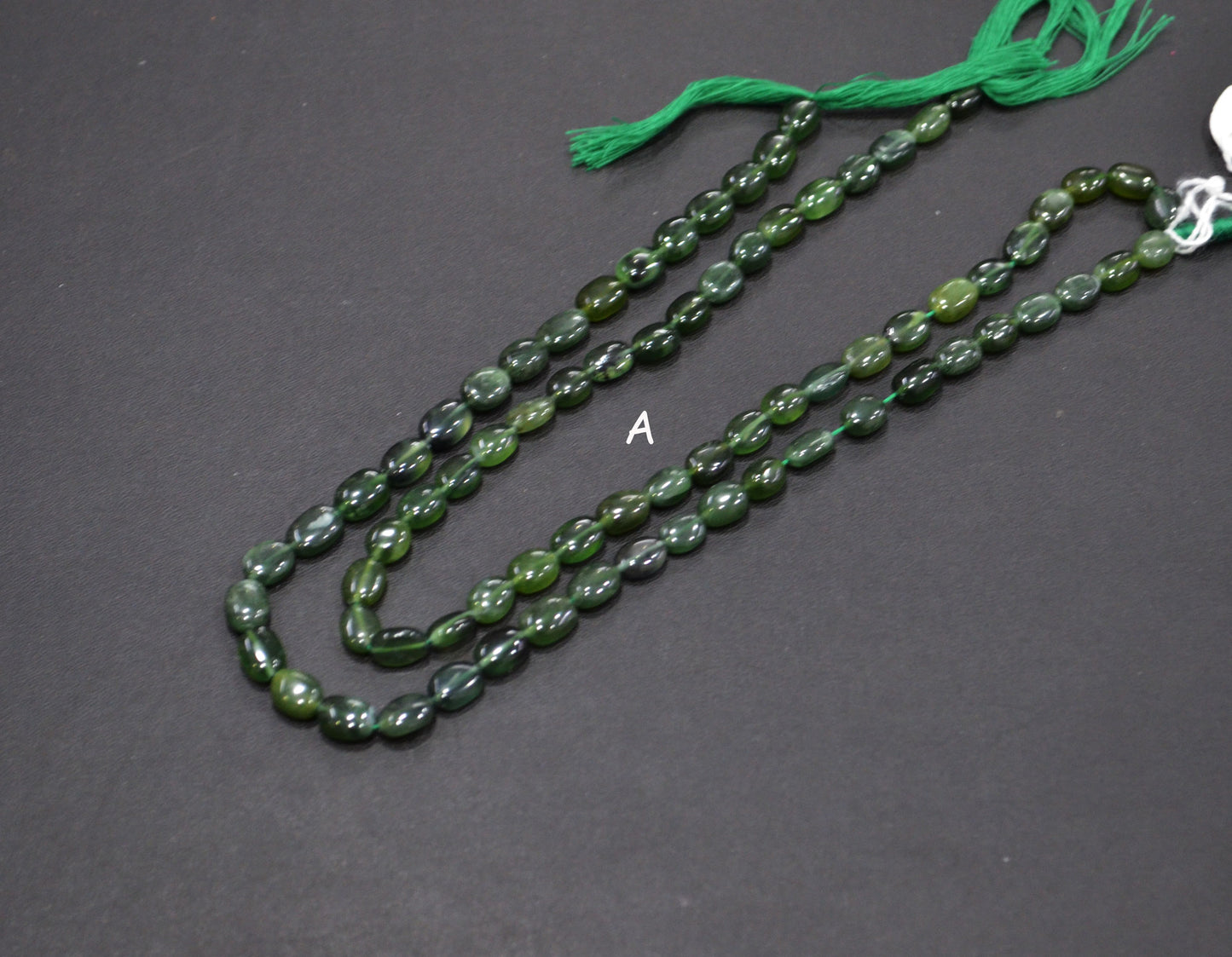 Russian Serpentine Oval Nuggets Shape Beads , Sold By Strand , 13 Inches ,  5.50x7-6.50x10 mm , 19714