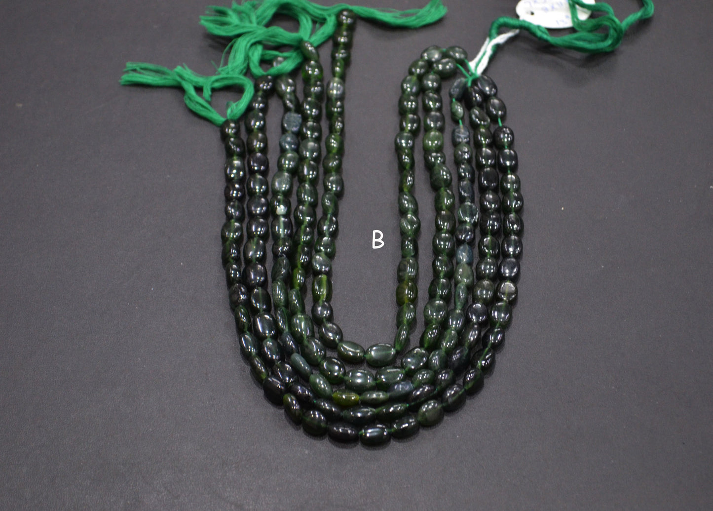 Russian Serpentine Oval Nuggets Shape Beads , Sold By Strand , 13 Inches , 6.50x7.50-8x11 mm , 19715