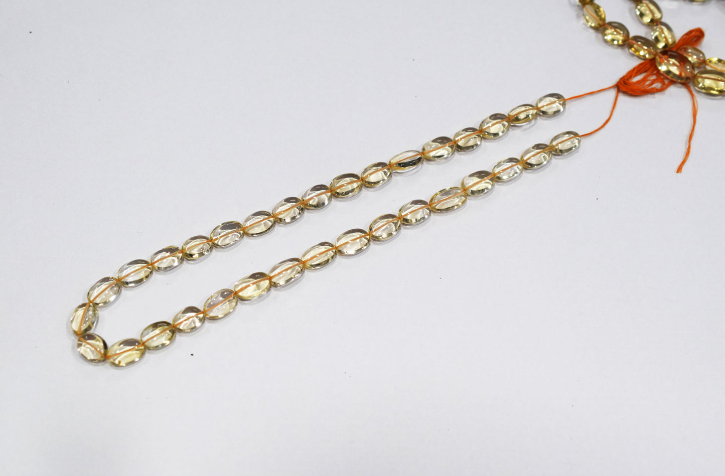 Natural Citrine Smooth Oval Shape Beads , Sold By Strand , 8x11 - 12x16 mm , 16" , 19723