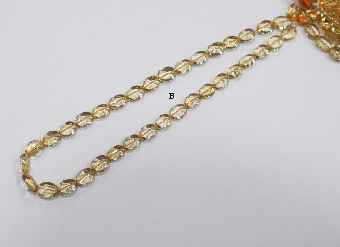 Natural Citrine Smooth Oval Shape Beads , Sold By Strand , 7.50x10 - 9x13 mm , 16" , 19724