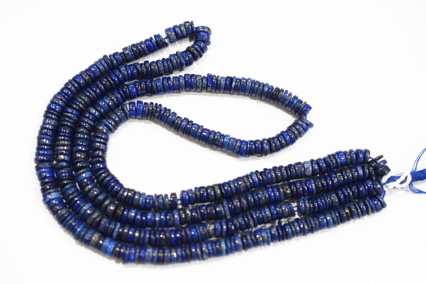 Natural Lapis Lazuli Tyre Shape Beads , Sold By Strand , 5 - 6.25 mm , 15.50" , 19782