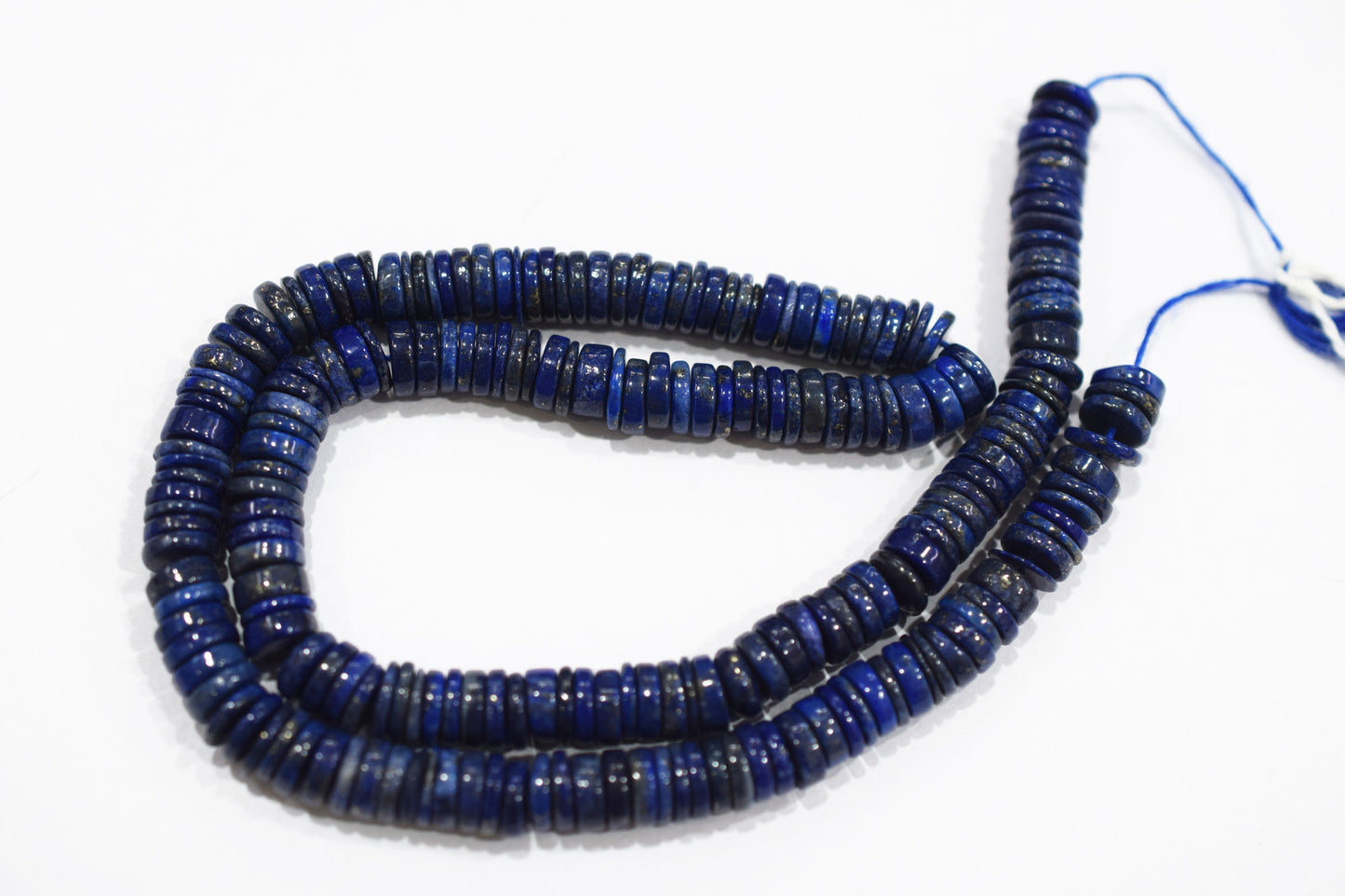 Natural Lapis Lazuli Tyre Shape Beads , Sold By Strand , 7 - 7.50 mm , 15.50" , 19783