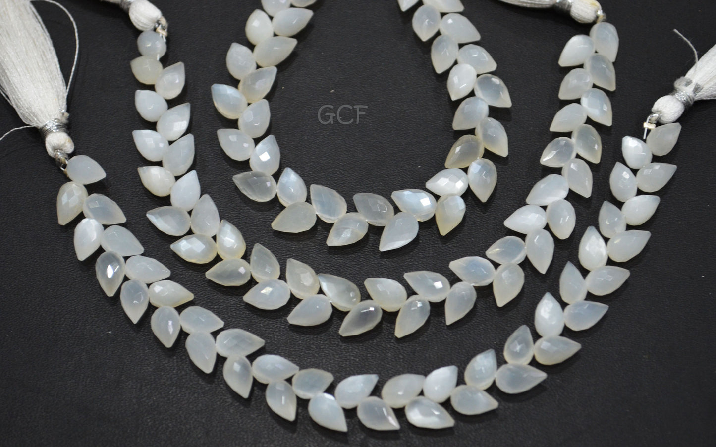 Ceylon Moonstone Diagonal Drill Tear Drops Shape Beads,Ceylon Moonstone Faceted Briolettes,Sold By Strand,7.5 Inches,6x9 - 6.5x9.5 mm ,31241