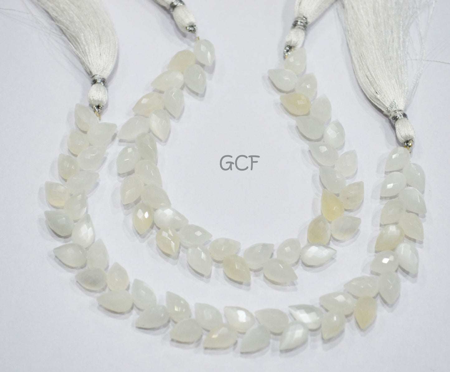 Ceylon Moonstone Diagonal Drill Tear Drops Shape Beads,Ceylon Moonstone Faceted Briolettes ,Sold By Strand ,7.5 Inches ,6x9 - 7x10 mm ,31242