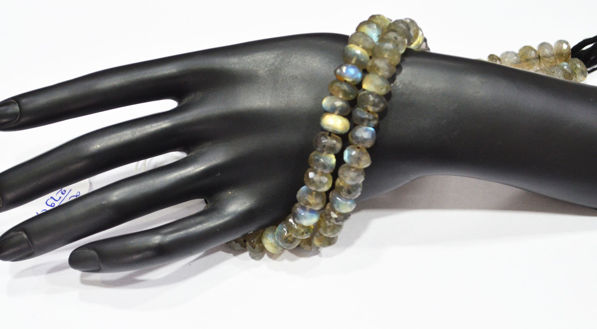 Labradorite Rondelle Shape Beads , 8 Inches , 8.50 - 9.50 mm , 32064