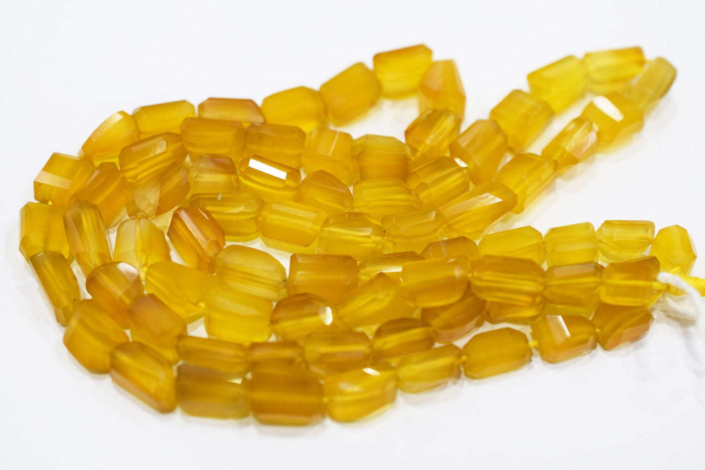 Yellow Chalcedony Laser Beads , Sold By Strand , 6x8 - 9.50x12 mm , 16" , 32108