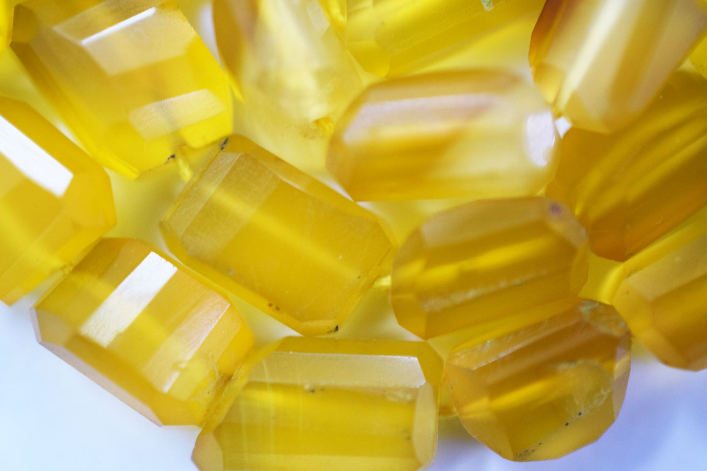 Yellow Chalcedony Laser Beads , Sold By Strand , 6x8 - 9.50x12 mm , 16" , 32108