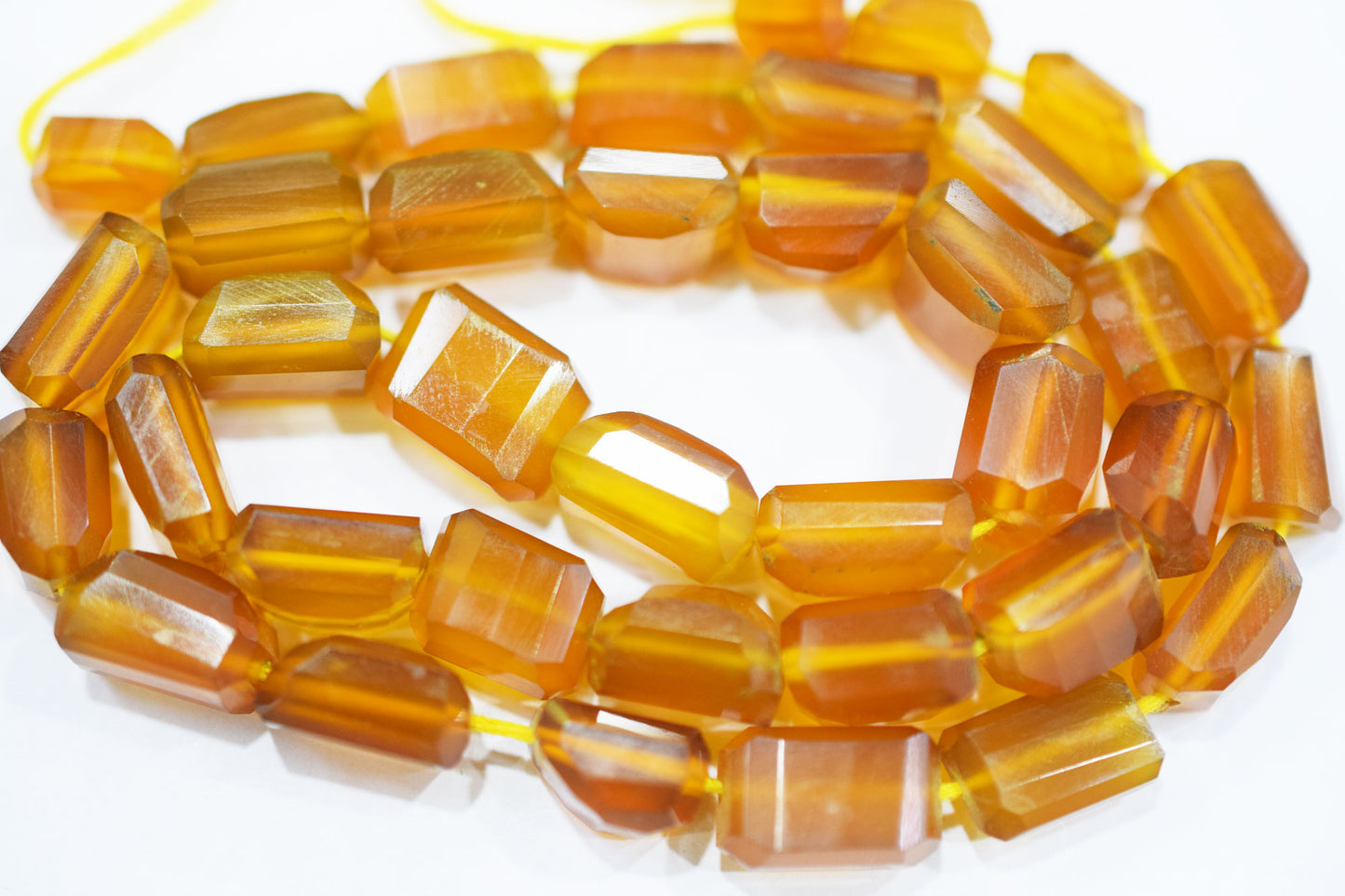 Honey Chalcedony Laser Beads , Sold By Strand , 6x9 - 9x12.50 mm , 16" , 32112