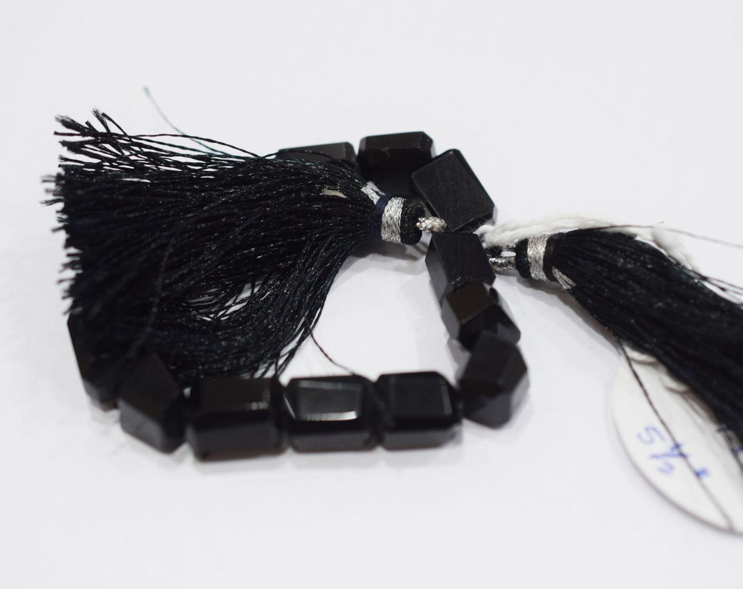 Black Onyx Laser Cut Nuggets Shape Beads , Sold By Strand , 7x9 - 9x10 mm , 5.50" , 32115