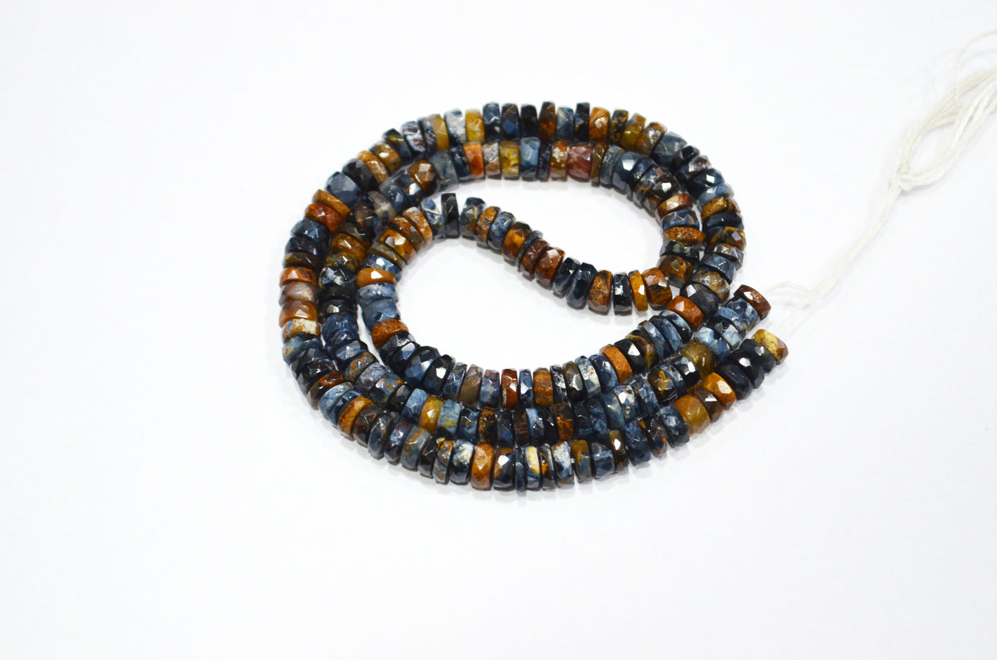 Natural Pietersite Heishi Tyre Shape Beads , 16 Inches , 5.50 mm , 32143