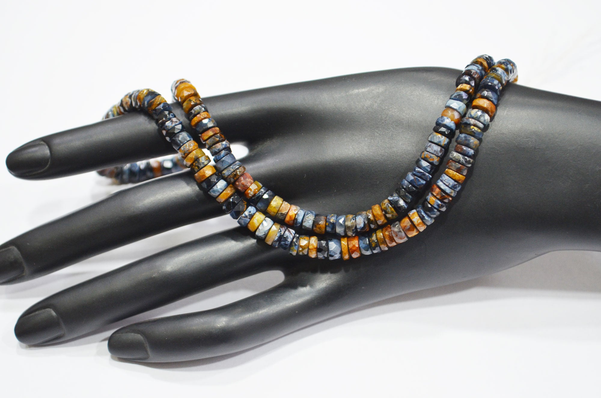 Natural Pietersite Heishi Tyre Shape Beads , 16 Inches , 5.50 mm , 32143