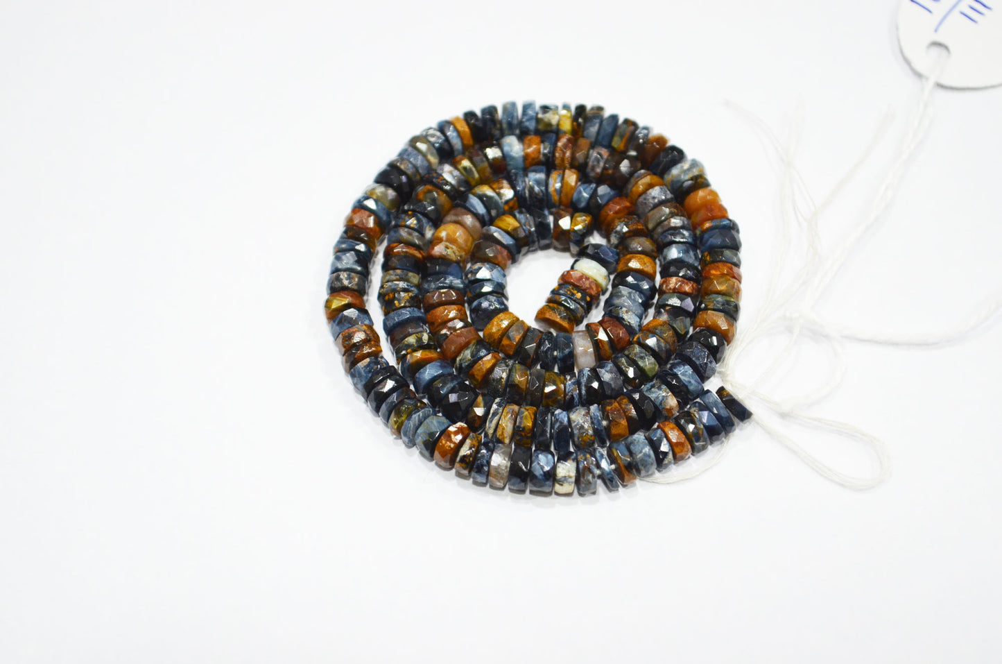 Natural Pietersite Heishi Tyre Shape Beads , 16 Inches , 5.50 mm , 32143