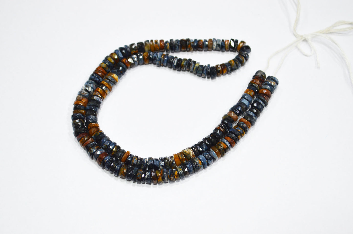 Natural Pietersite Heishi Tyre Shape Beads , 16 Inches , 5.50 - 6 mm , 32145