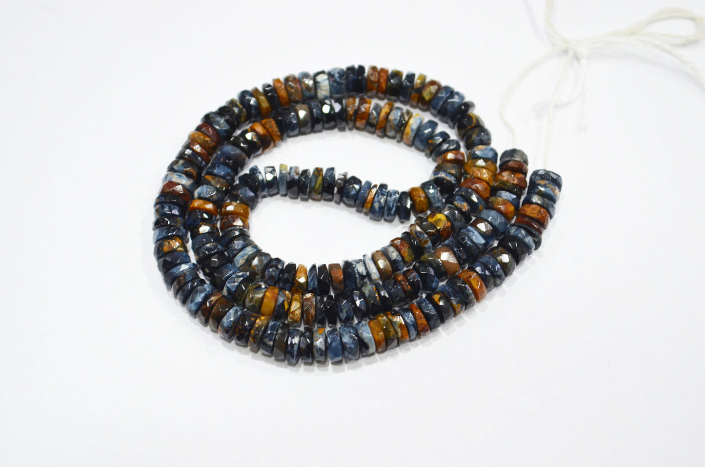 Natural Pietersite Heishi Tyre Shape Beads , 16 Inches , 5.50 - 6 mm , 32145