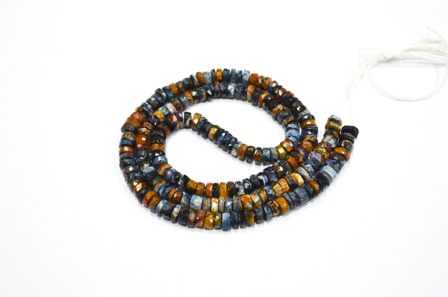 Natural Pietersite Heishi Tyre Shape Beads , 16 Inches , 4.50 - 5 mm , 32146