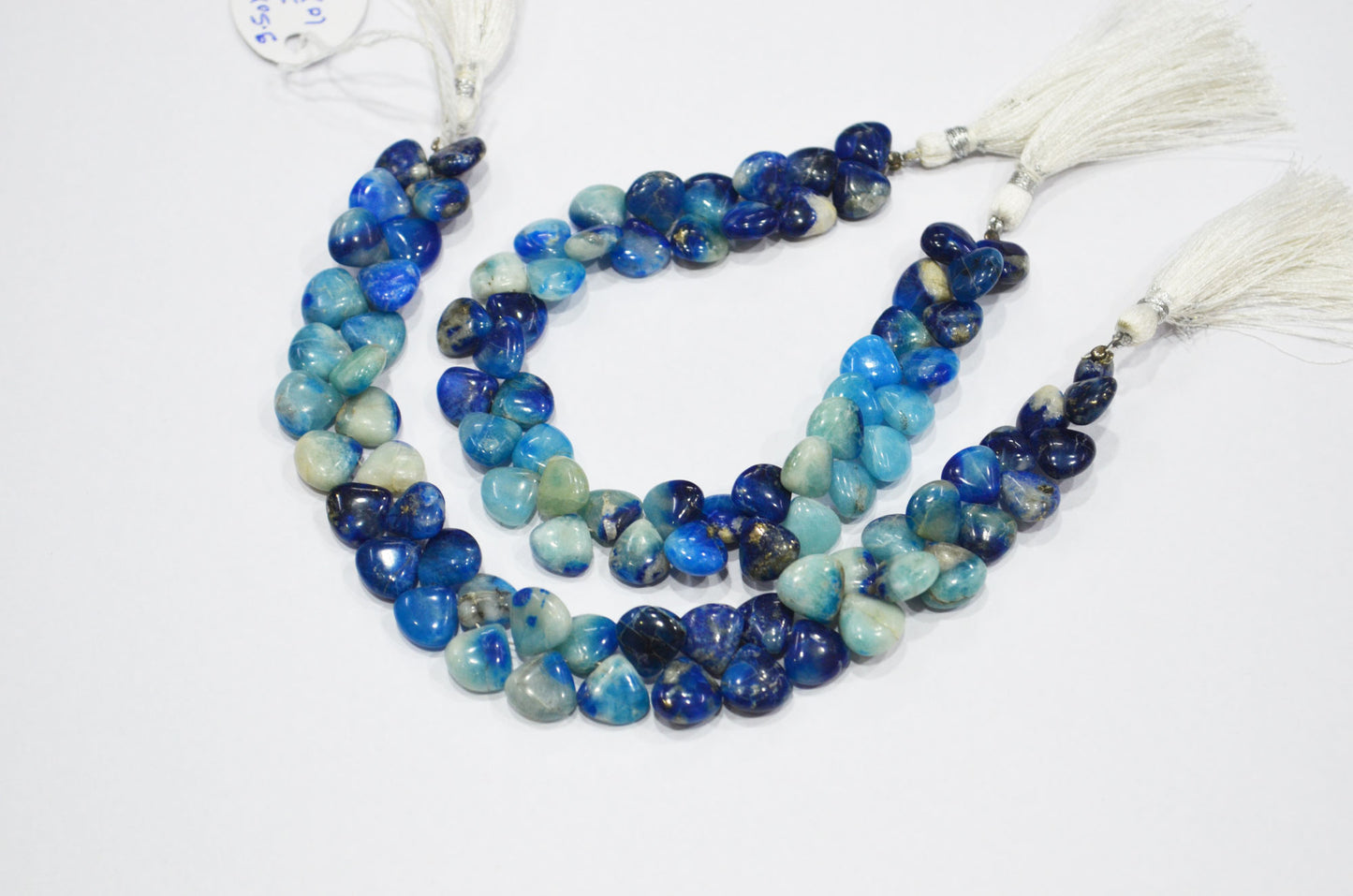 Natural Afghanite Heart Shape Beads , Sold By Strand , 8 Inches , 9.50x9.50 - 10x10 mm , 32163