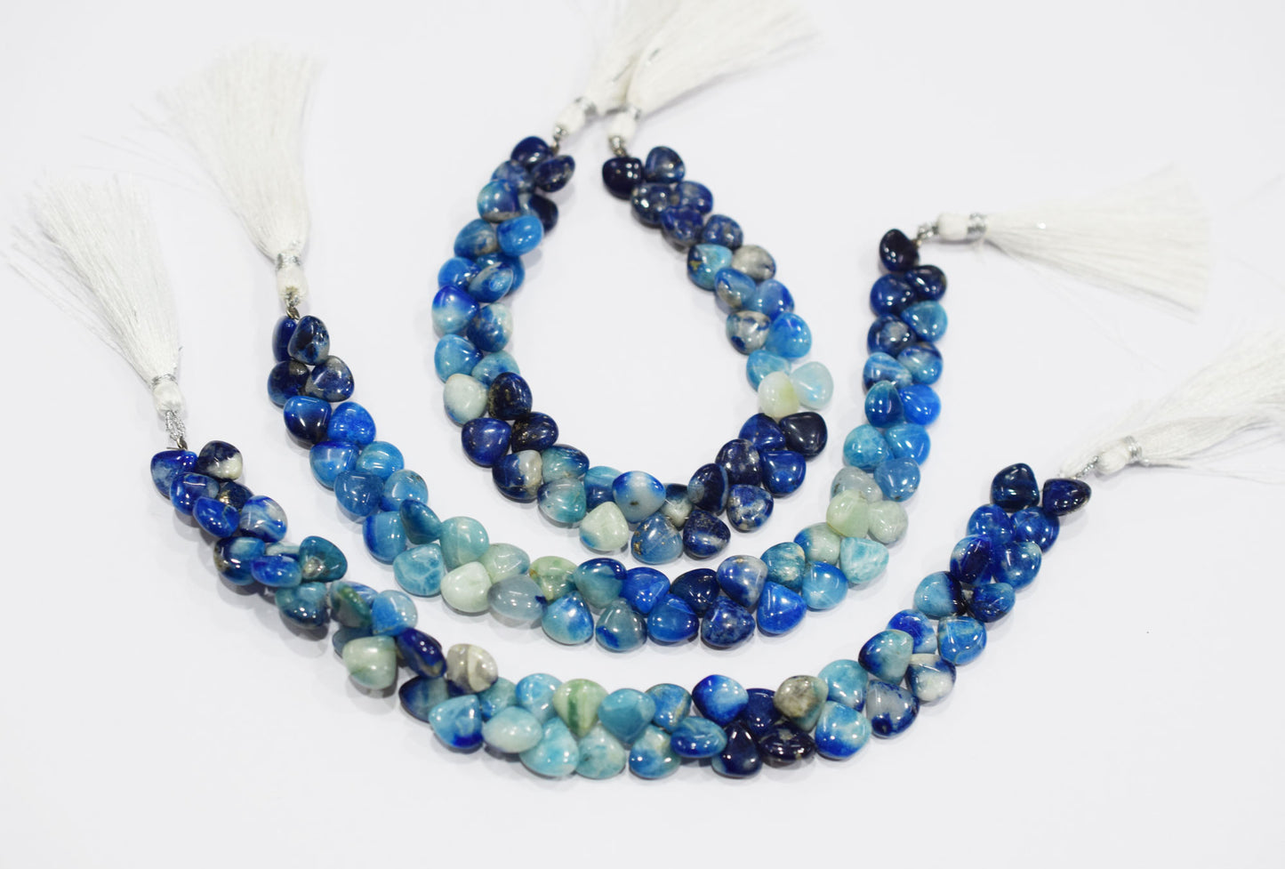 Natural Afghanite Heart Shape Beads , Sold By Strand , 8 Inches , 9x9 - 9.50x9.50 mm , 32165