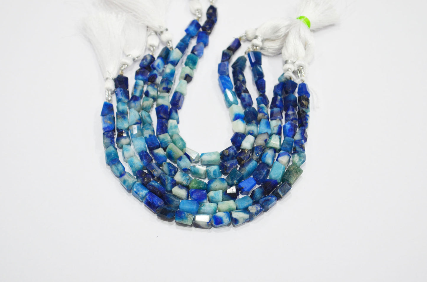 Natural Afghanite Laser Cut Nuggets Shape Beads , Sold By Strand , 8 Inches , 6x8 - 7.50x11 mm , 32180