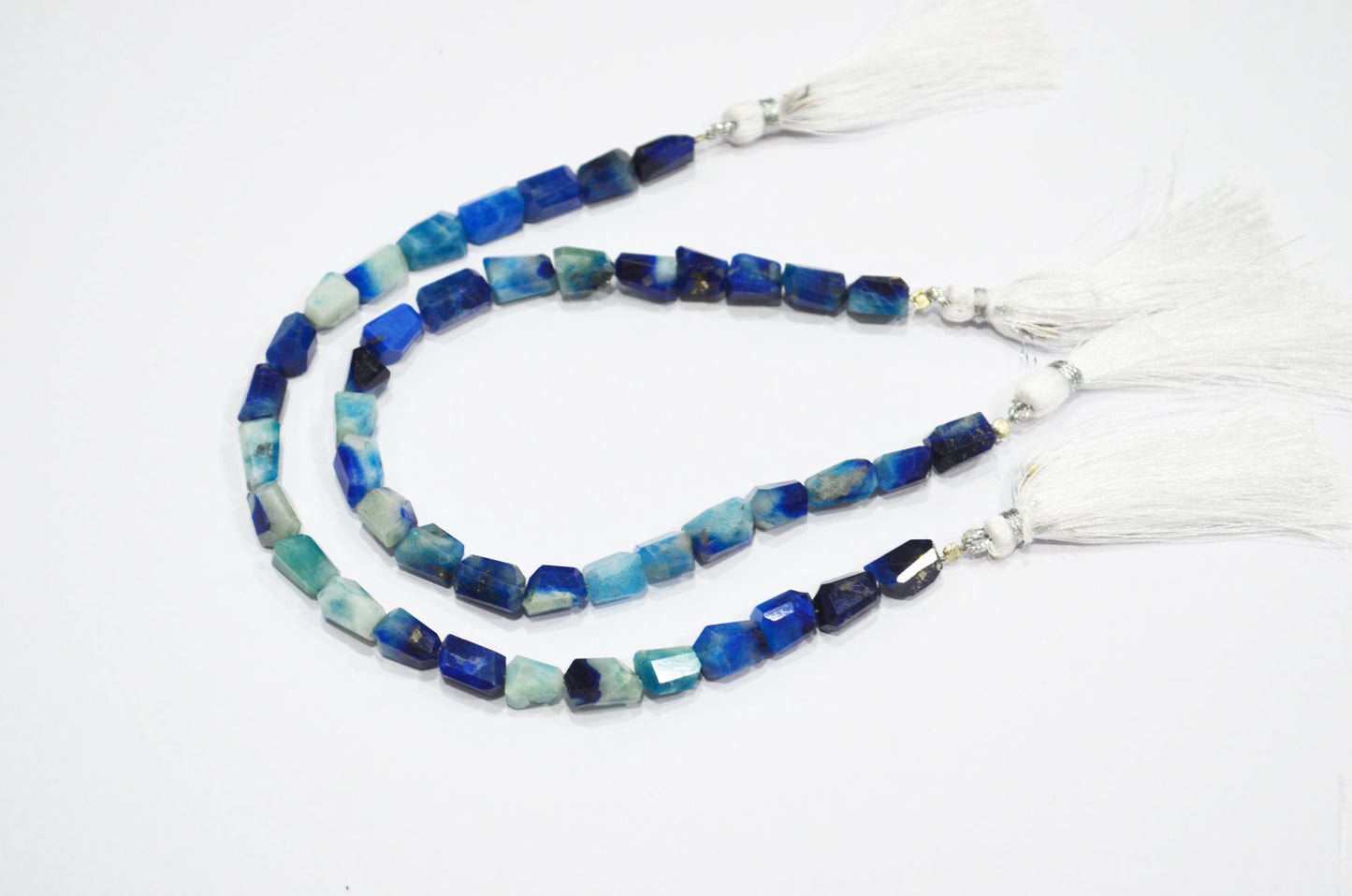 Natural Afghanite Laser Cut Nuggets Shape Beads , Sold By Strand , 8 Inches , 6x8 - 7.50x11 mm , 32180