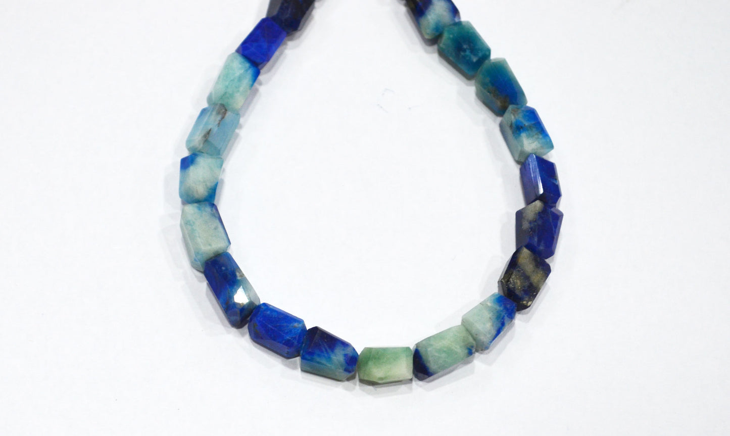 Natural Afghanite Laser Cut Nuggets Shape Beads , 7.50 Inches , 6x8 - 7.50x11 mm , 32181