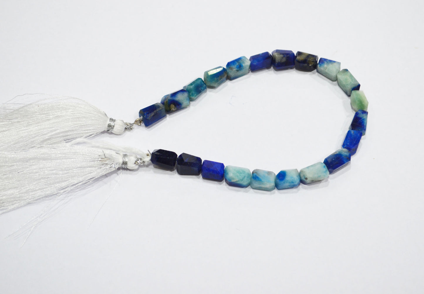 Natural Afghanite Laser Cut Nuggets Shape Beads , 7.50 Inches , 6x8 - 7.50x11 mm , 32181