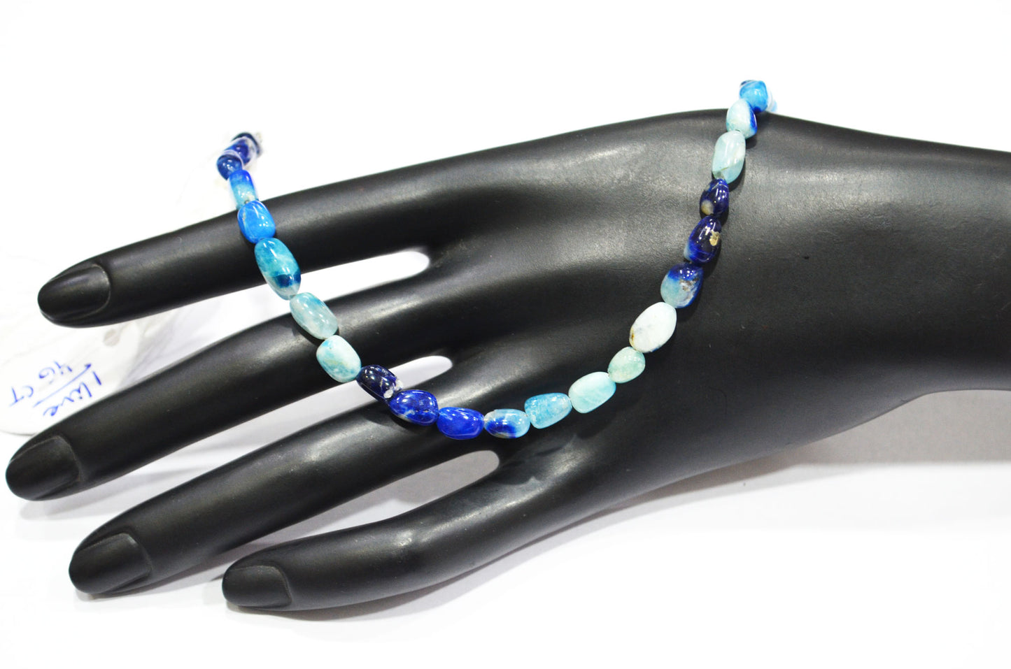 Natural Afghanite Nuggets Shape Beads , 8 Inches , 4.50x7 - 6x9 mm , 32182