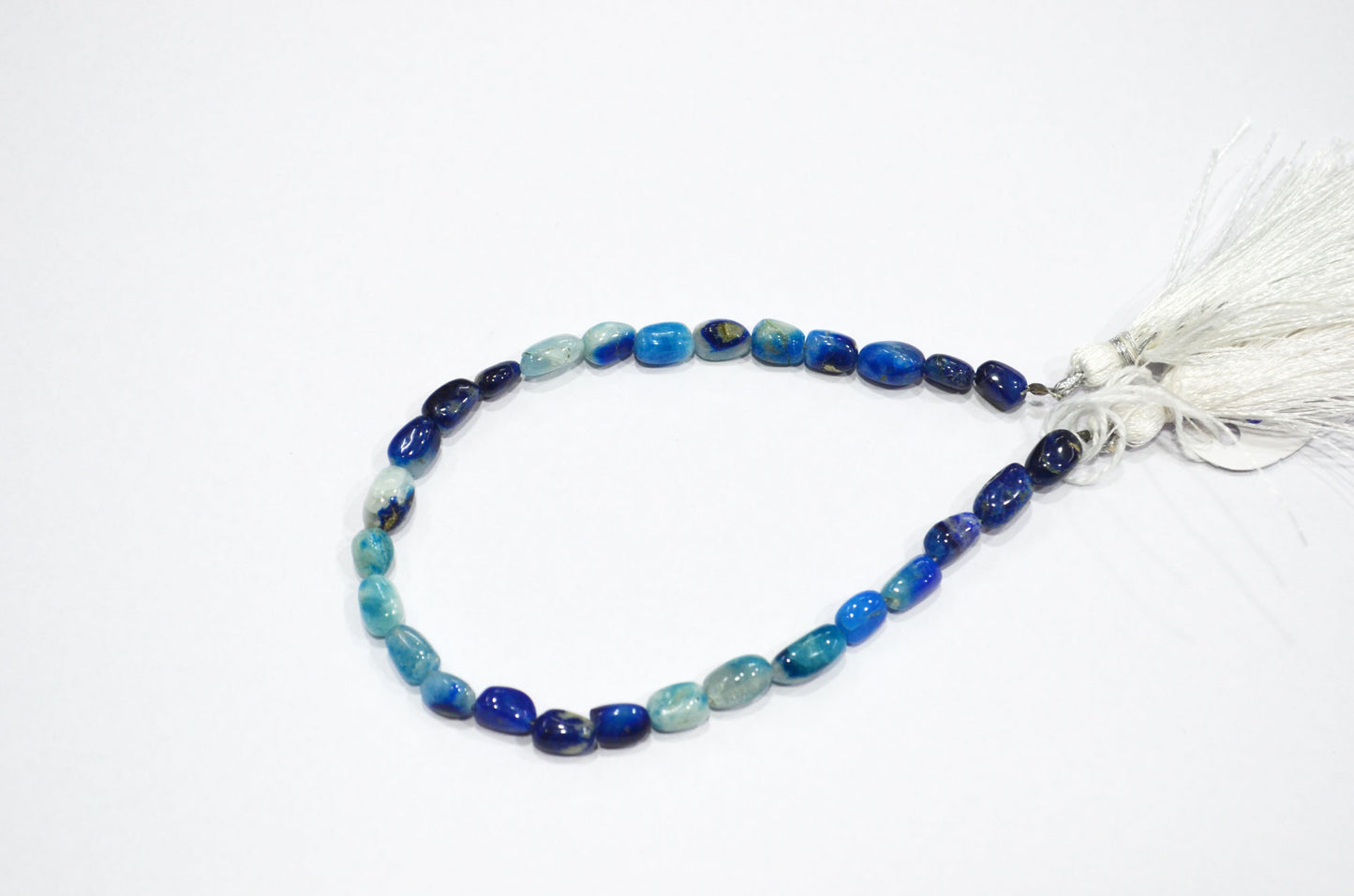 Natural Afghanite Nuggets Shape Beads , 8 Inches , 4.50x7 - 6x9 mm , 32182