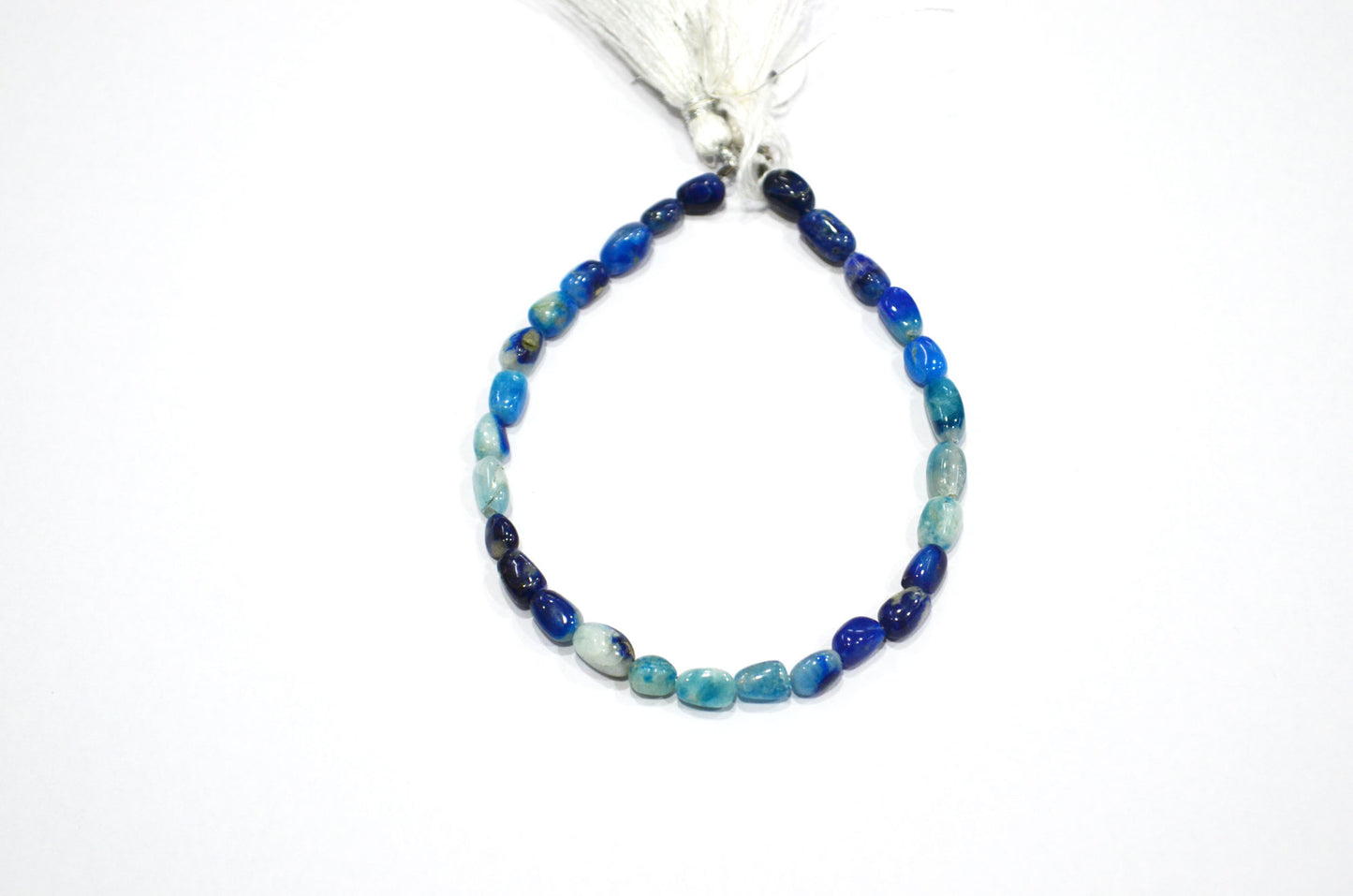Natural Afghanite Nuggets Shape Beads , 8 Inches , 4.50x7 - 6x9 mm , 32182