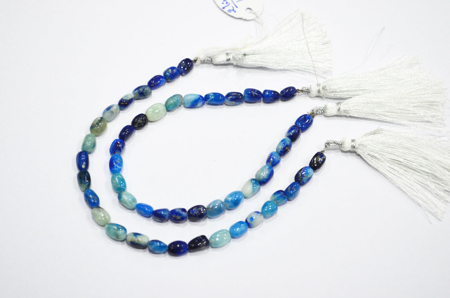 Natural Afghanite Nuggets Shape Beads , 8 Inches , 6x8 - 6x10 mm , 32185