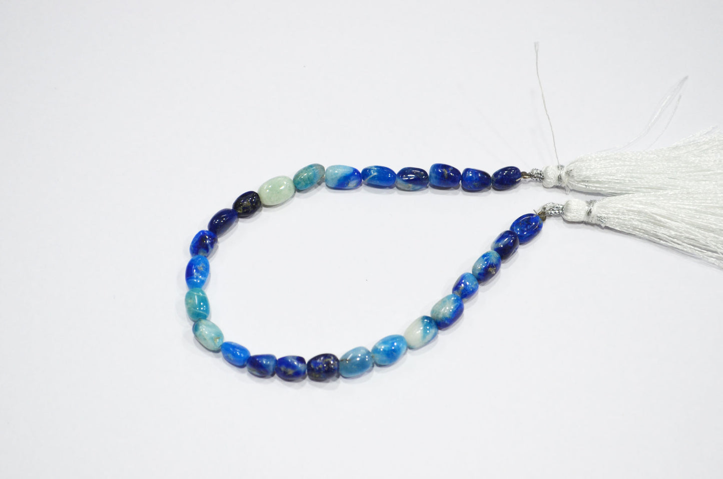 Natural Afghanite Nuggets Shape Beads , 8 Inches , 6x8 - 6x10 mm , 32185