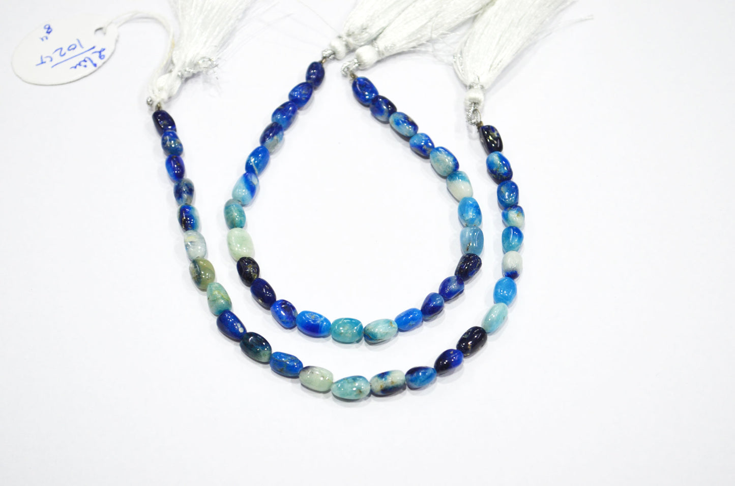 Natural Afghanite Nuggets Shape Beads , 8 Inches , 6x8 - 6x10 mm , 32185