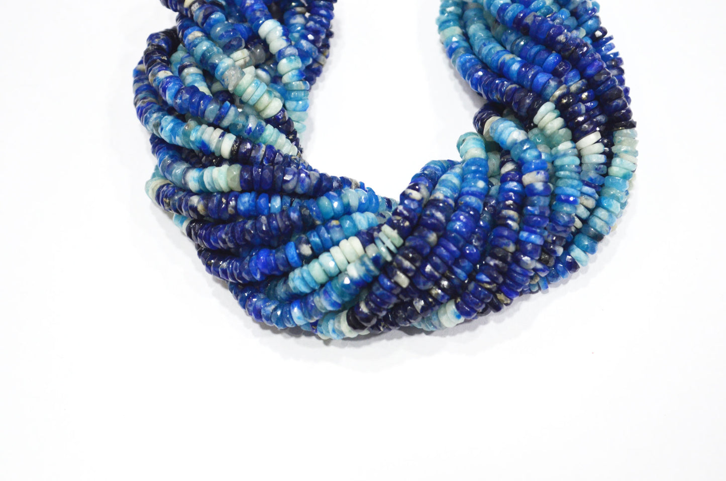 Natural Afghanite Tyre Shape Beads , Sold By Strand , 16 Inches , 5 - 5.50 mm , 32302