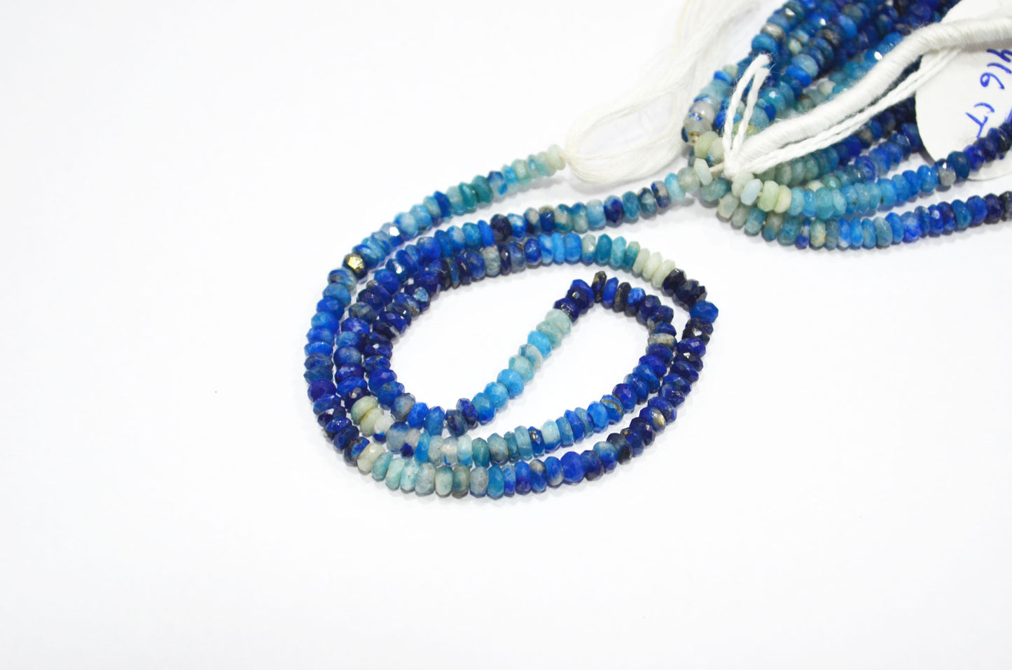 Natural Afghanite Rondelle Shape Beads , Sold By Strand , 13 Inches , 3.75 - 4 mm , 32306
